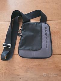 Piquadro Borsa tracolla uomo, nera