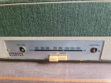 Giradischi Fonovaligia Philips Etervox anni 6o