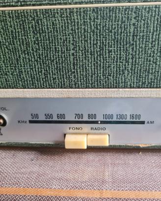 Giradischi Fonovaligia Philips Etervox anni 6o