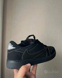 Jordan 1 mid low OG Black Phantom 