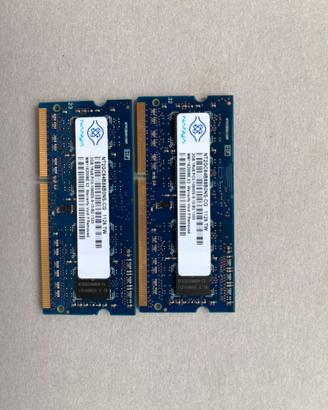 Ram DDR3L 4gb (2x2gb) Sodimm Sdram