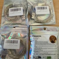 Luci LED USB 5 metri luce calda