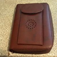 borsello con rubrica  organizer