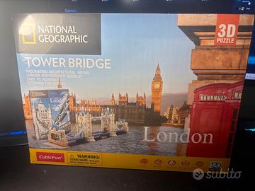 Puzzle 3d tower bridge