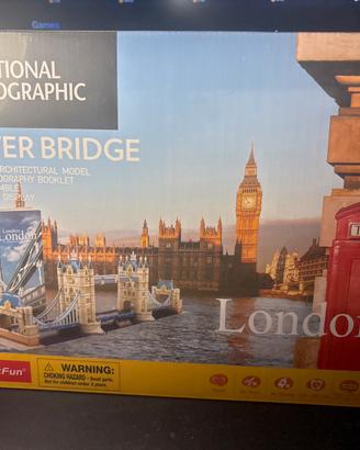 Puzzle 3d tower bridge