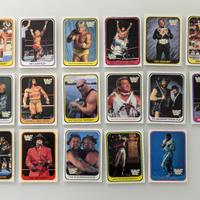 WWF Merlin Trading cards Wrestling lotto varie