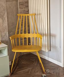 Kartell Comback sedia  poltrona a dondolo