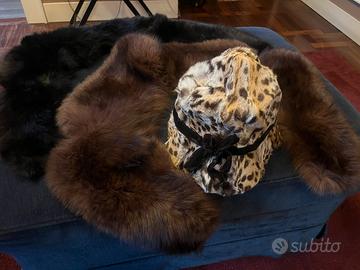 Colli e cappello di pelliccia