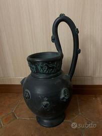 Vaso riproduzione Bucchero Etrusco