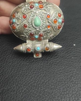 porta reliquie in argento 