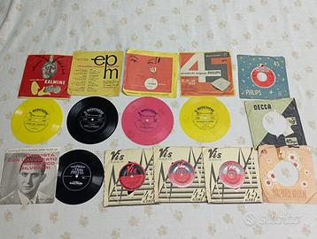 Lotto dischi vinile promozionali rari anni 60