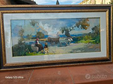 Quadro, olio su tela