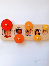 Lovevery Circle of Friends Puzzle Babbler