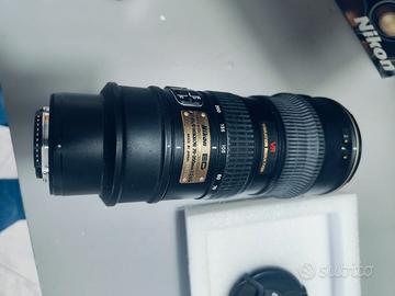Nikon 70 200 2.8 vr da sistemare
