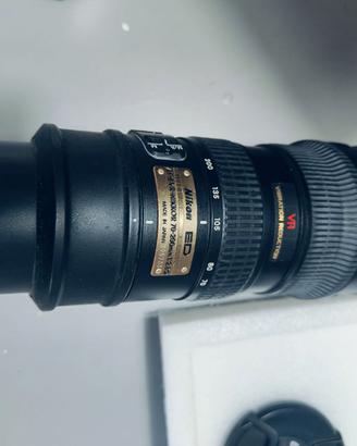 Nikon 70 200 2.8 vr da sistemare
