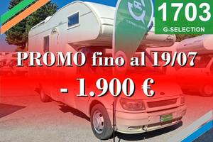 CAMPER RIMOR FORD MANSARDATO 6 POSTI DOPPIA DINETT