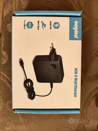Caricabatterie, alimentatore Usb-c da 65w