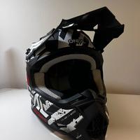 Casco cross Oneal + 2 maschere
