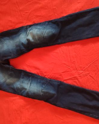pantaloni jeans moto con protezioni 