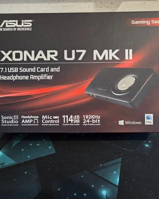 ASUS Xonar U7 MKII – scheda audio USB 7.1 per PC