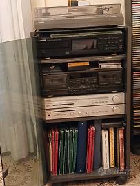 impianto hi-fi con mobile ann9 90 
