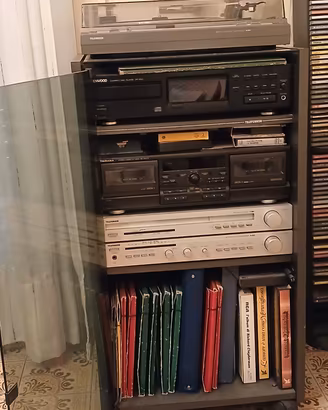 impianto hi-fi con mobile ann9 90 