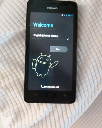 Huawei Ascend G600 mod U8950-1 di colore nero