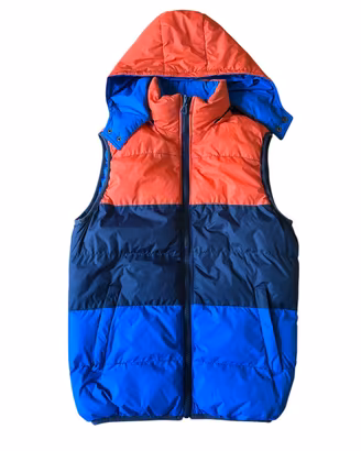 Gilet Uomo S/M Back Number Y2K Imbottito