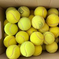 Palline da tennis usate