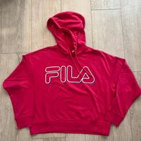 Felpa fila donna con cappuccio