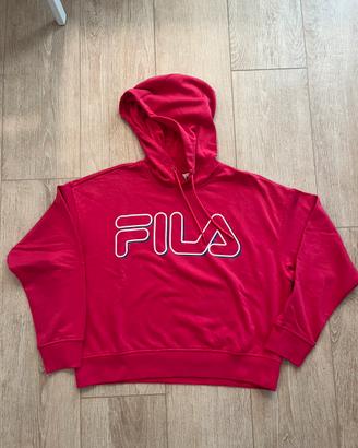 Felpa fila donna con cappuccio