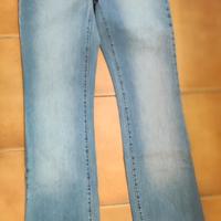 jeans elasticizzati ,vita alta .donna 