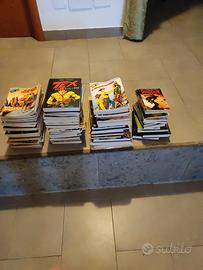 oltre un centinaio di fumetti Tex, Zagor, Diabolik