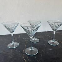 Set 4 bicchieri da Martini La Rochere