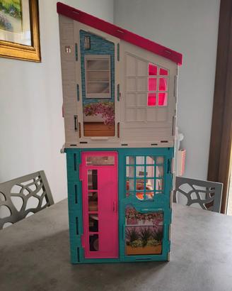 Set gioco completo: casa, camper e auto di Barbie