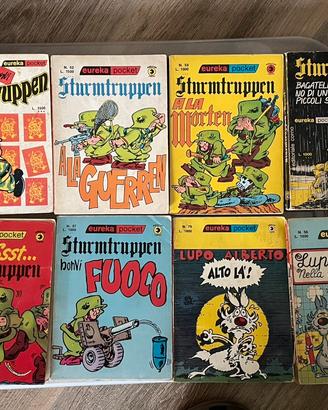 Fumetti Sturmtruppen e Lupo Alberto