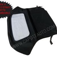 Capote Fiat Barchetta tessuto lunotto con zip 2023