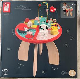 Tavolo attività in legno Baby forest