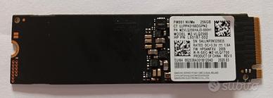 Samsung 256Gb M2 Nvme 