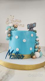 Torta scenografica  a pois
