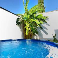 Piscina doppio filtro+kit+telo+tester+cloro+galleg