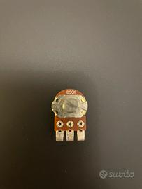 9 Potenziometri B50K lineari monogiro