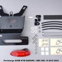 Portatarga AVDB KTM ENDURO / SMC 690 / R 2019 2024