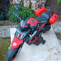 mini moto elettrica per bambini