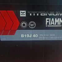batteria per auto FIAMM black TITANIUM B19J 40