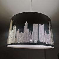 lampadario e bajour skyline NY
