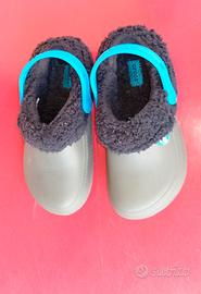 Crocs originali grigie 33/34 bambini 