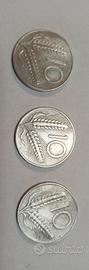 3 MONETE DA 10 LIRE 1951