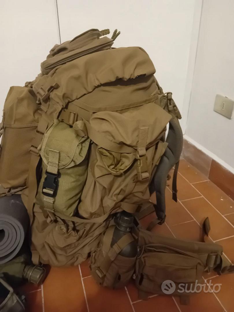 USMC FILBE US Marine Coyote Main Bag Pack Pouches No Frame No Shoulder Straps - Foto 7