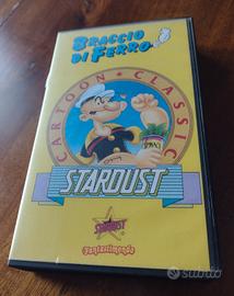 Vhs Braccio di Ferro Stardust Fantastimondo